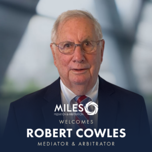 Welcome Robert Cowles
