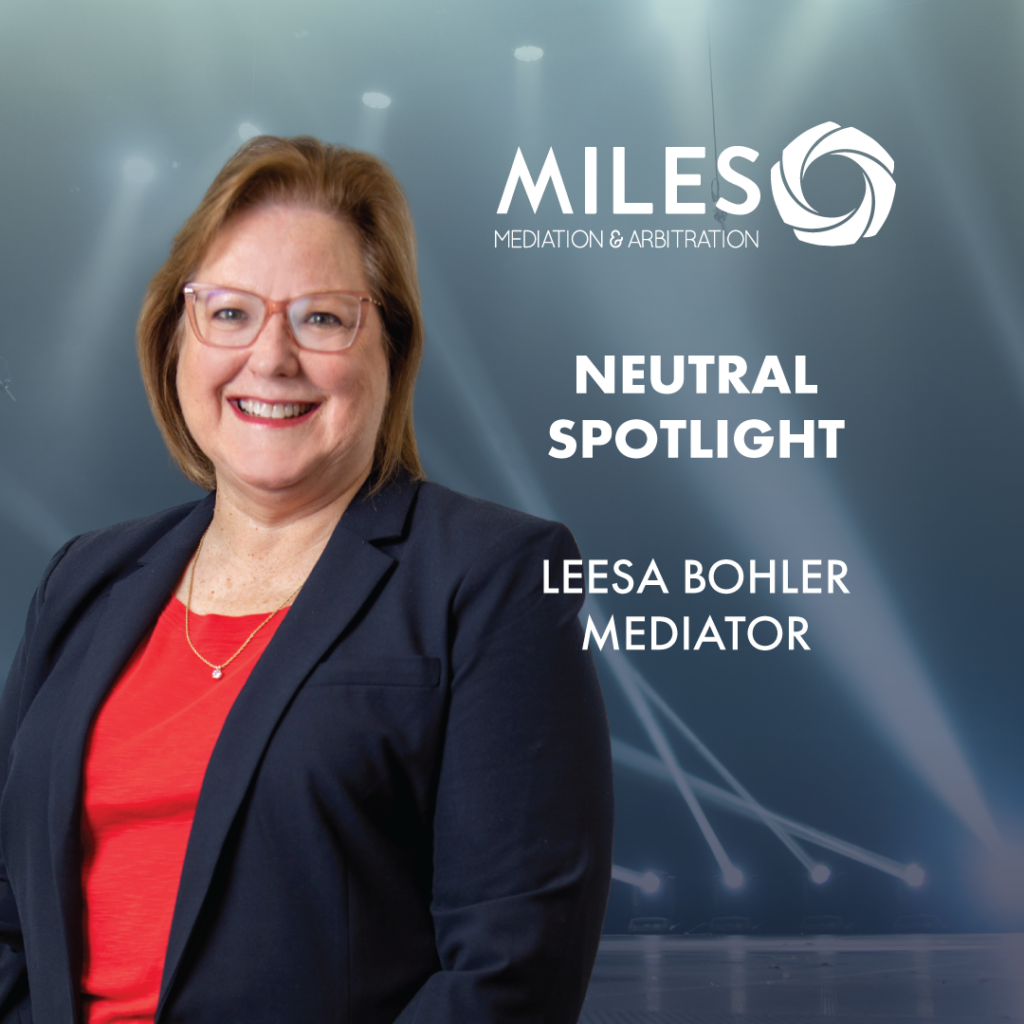 Spotlight on Savannah Neutral Leesa Bohler - Miles Mediation